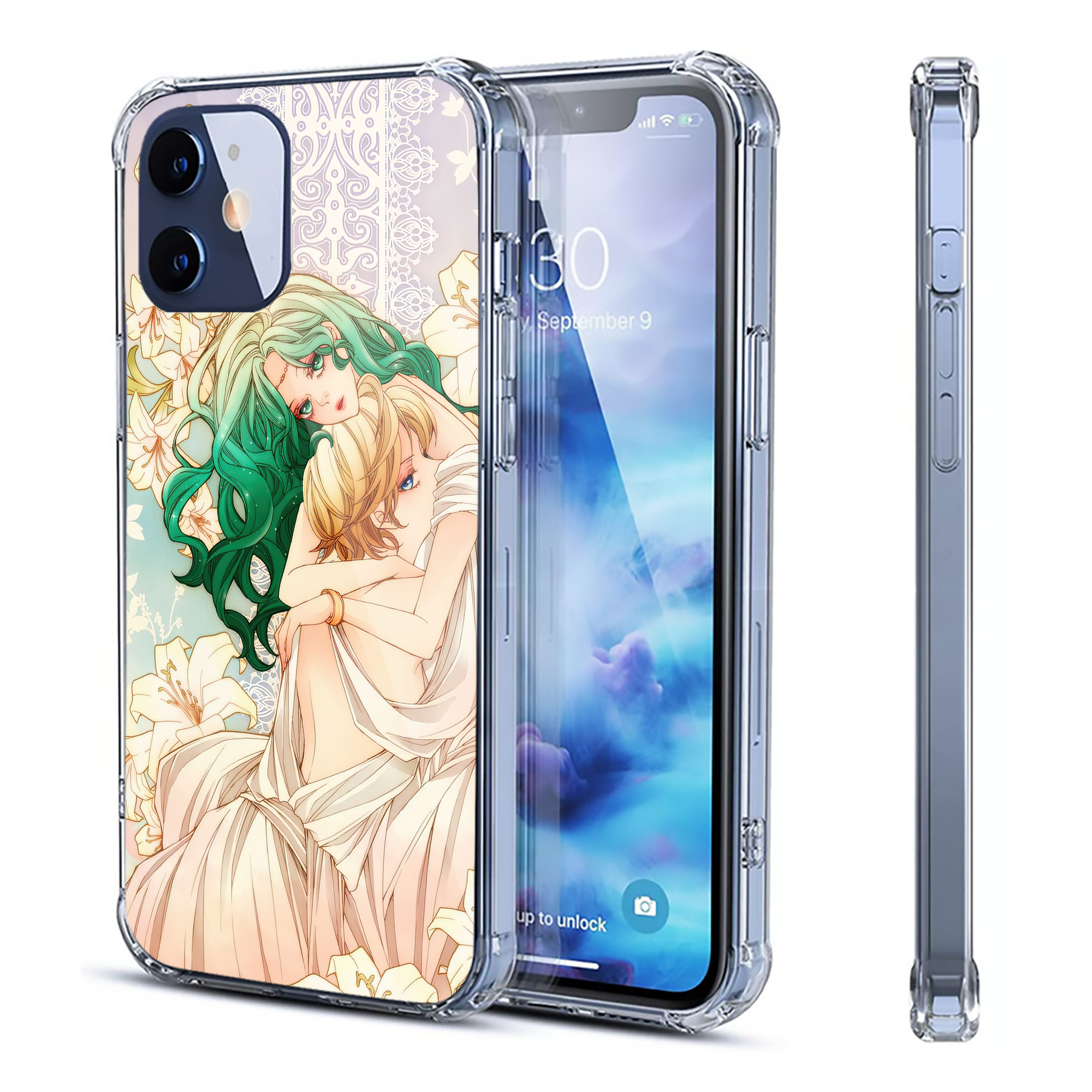 （画像用） 美少女戦士セーラームーン Sailor Moon 【iPhone 12シリーズ対応】透明スマホケース（クリアソフトケース）